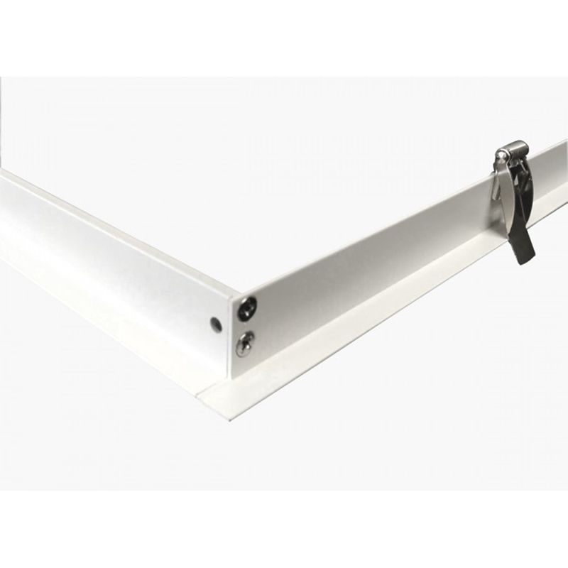 Ramme til LED paneler i troldtekt loft, 120x30