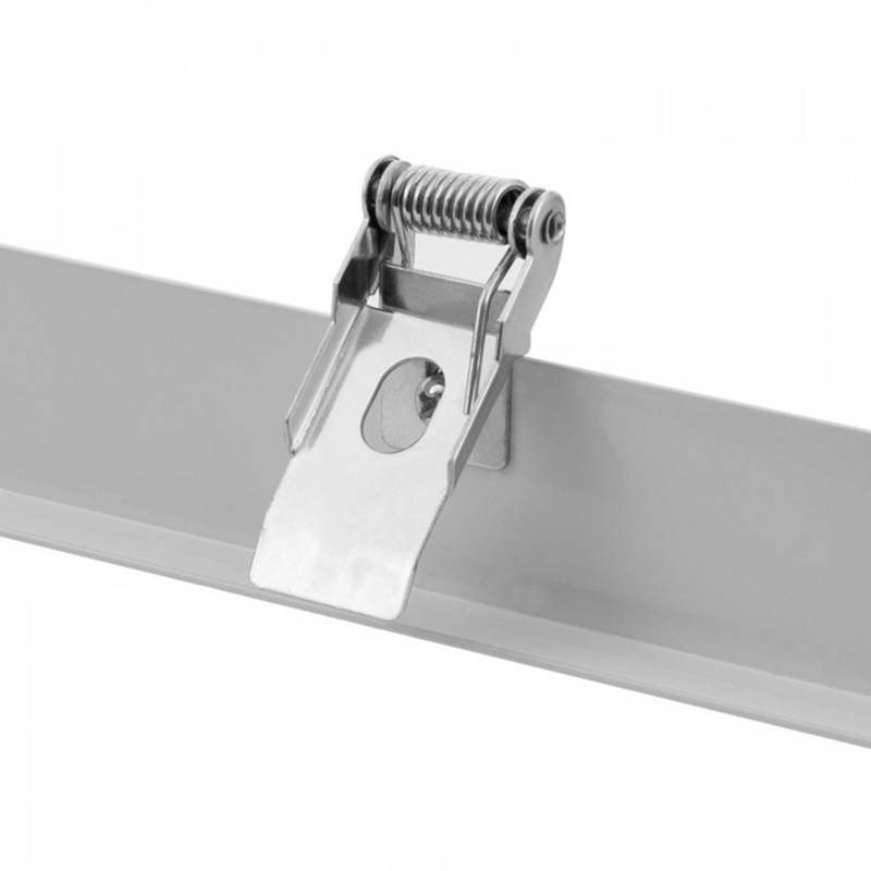 Ramme til LED paneler i troldtekt loft, 120x30