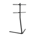 TV gulvstand - 49-70" V-fod, maks. 40kg, Sort