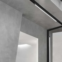 22W LED Ultra Tynd Magnetisk Skinnespot - Flood Light, 4000K, Sort Hus, 2500lm, RA80 - V-Tac Pro Serie, 3 Års Garanti