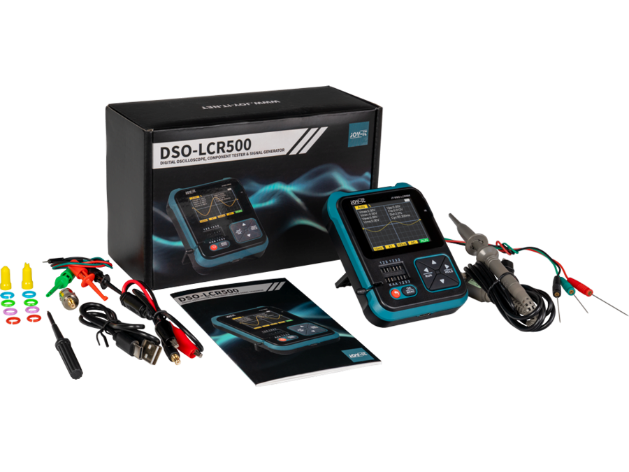 Digital oscilloskop and komponent tester