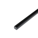V-Tac Sort 1,5m Skinnespot Skinne - 3-faset, Komplet m/ Tilslutning og Endeprop (230V)