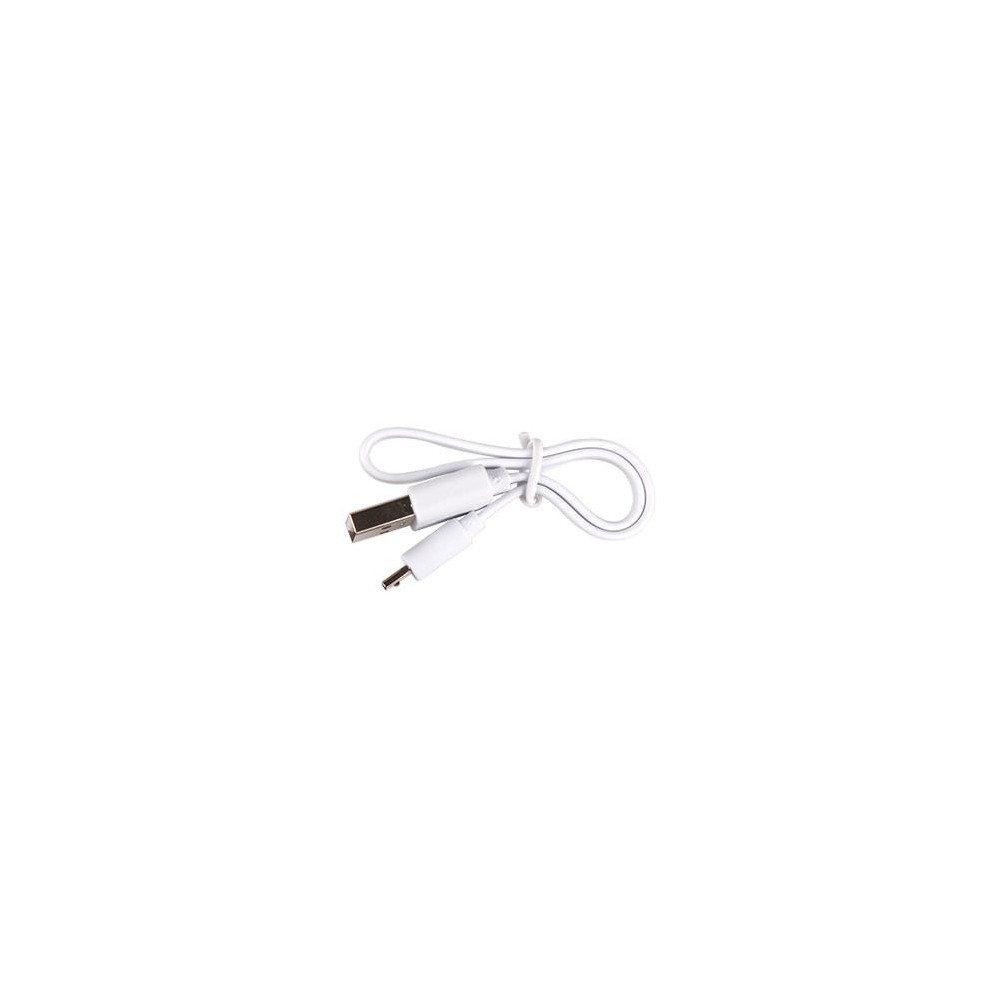 Sort Batteridrevet Skabsbelysning med PIR Sensor, Genopladelig - 40cm, 2W, 5V USB Input, 160lm, RA80, Flicker Free