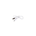 Sort Batteridrevet Skabsbelysning med PIR Sensor, Genopladelig - 40cm, 2W, 5V USB Input, 160lm, RA80, Flicker Free