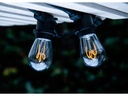ST45 LED Filament Safe - 2W 2700K Klar slagfast plast