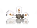 ST45 LED Filament Safe - 2W 2700K Klar slagfast plast