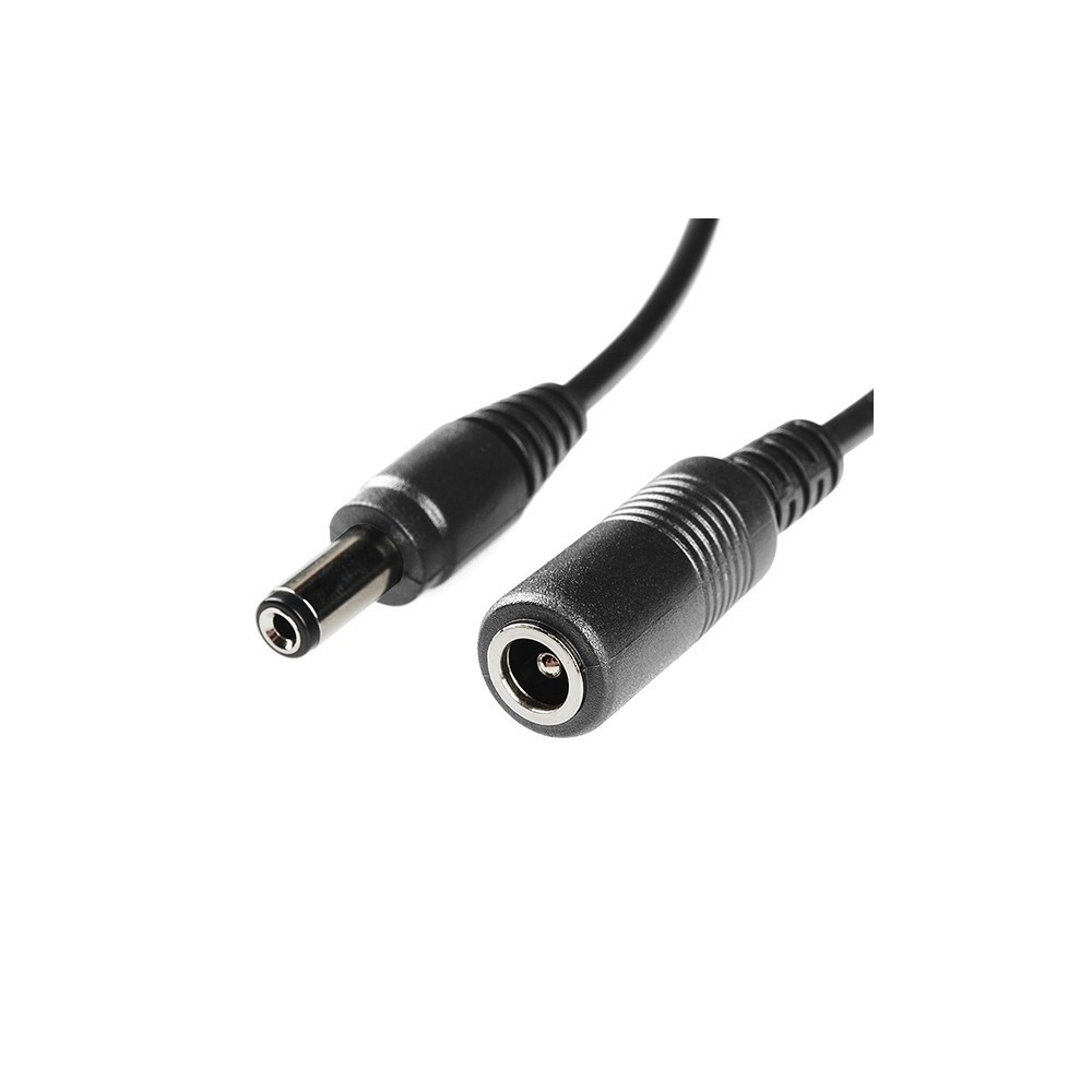Forlængerkabel til LED strips, 5 m, sort, 5V-24V