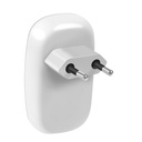 LED natlampe m. skumringssensor, 2700K, oval