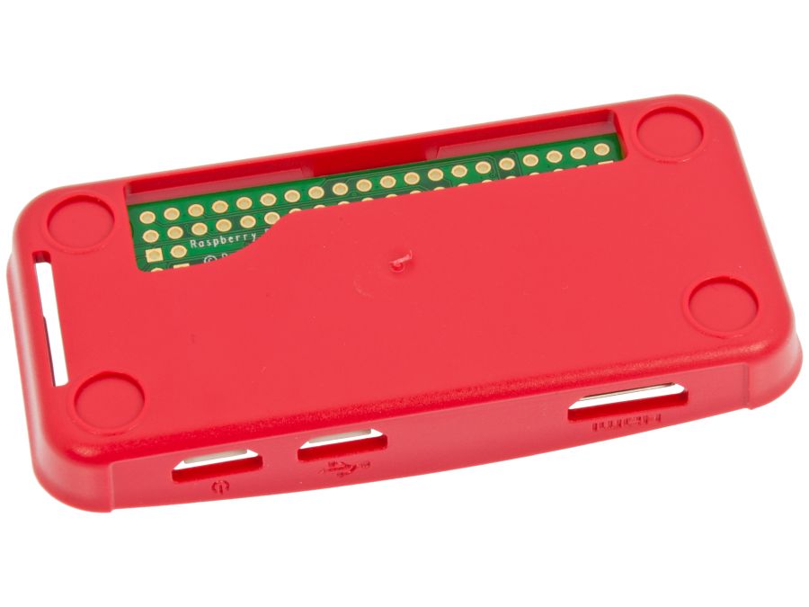 Raspberry Pi Zero kabinet - Hvid (til Pi Zero/Zero W)