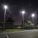 500W LED projektør med super høj effekt og 1m kabel - Sort hus, IP65, 6500K, 135lm/W