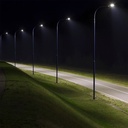 100W LED gadebelysning med Samsung chip, 4000K, 9400lm, RA80, IP65, 5 års garanti