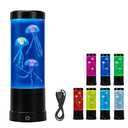 Jellyfish RGB lampe - 25cm høj, Ø9 cm, 2W effekt - perfekt til børn og barnlige sjæle