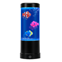 Fiskelampe RGB 23cm høj - Ø9 cm (perfekt til børn og barnlige sjæle)