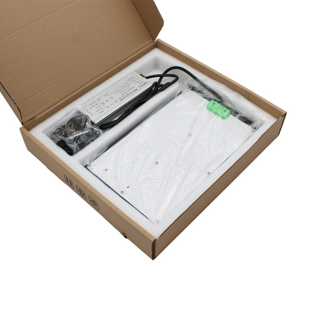 Quantum vækstlampe 120W inkl. ophæng, fuldt spektrum, justerbar lysstyrke, IP65