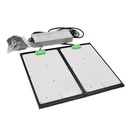 Quantum vækstlampe 240W - Fuldt spektrum, justerbar lysstyrke, IP65, ophæng inkluderet
