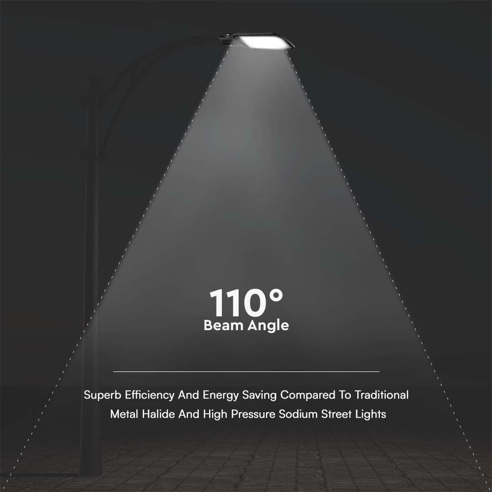 V-Tac 100W LED gadelampe - Ø40mm, Vandtæt med høj lysstyrke og energibesparelse