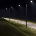 100W LED Gadelygte - Klar Hvidt Lys - Stærkt Lys - Vandtæt - Energibesparende - Lang Levetid - Høj Kvalitet