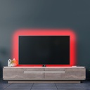 300 LED Stribelys Sæt 4.8W/m, IP20, 2x5m Rulle, RGB (EU stik)