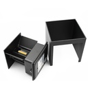 LEDlife CUBIC 6W Dæmpbar Sort Væglampe op/ned Justerbar IP65 inkl. Lyskilde - Inde/Ude Anvendelse