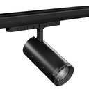 LEDlife Zoom justerbar CCT skinnespot 30W - Sort, RA92, 3000lm, 3-faset, Flicker Free, Justerbar lysstyrke & spredning