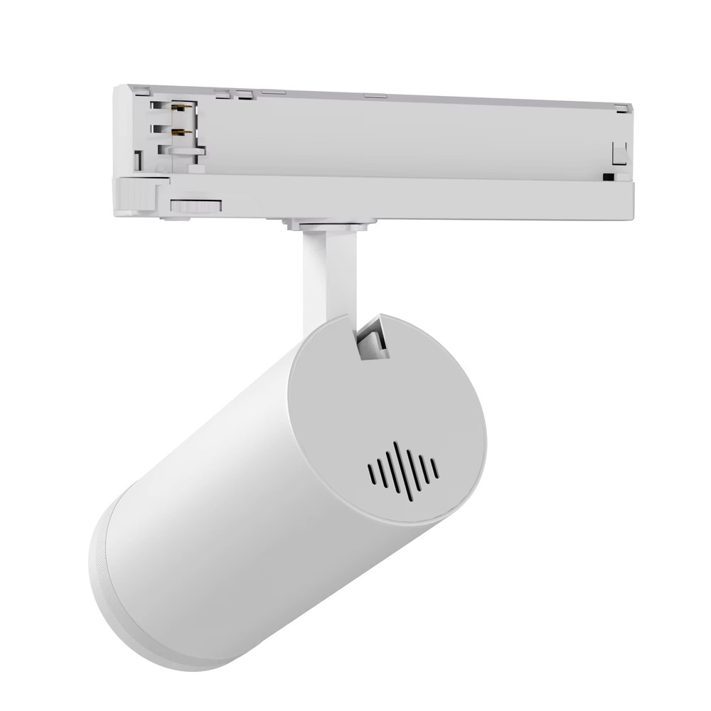 LEDlife Zoom justerbar skinnespot 30W - CCT + lysstyrke + spredning, Hvid, RA92, 3000lm, 3-faset