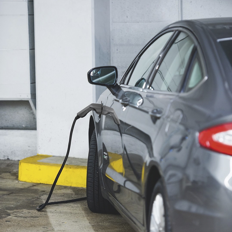 Ladekabel type 2, 16A 1-faset, 3,7kW - 5 meter