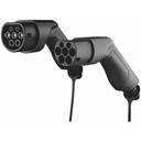 Ladekabel type 2, 32A 1-faset, 7,4kW - 5 meter