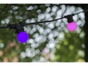 G45 LED kronepære sæt - 240V / 1W E27, ass. farver (7 stk.)
