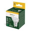 LED GU10 Pære 2,5W 230V Neutral Hvid Linse 38° A-klasse RA80 Spectrum 460lm