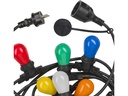 ST45 LED partypære - 230Vac 1W, E27 sokkel, GRØN