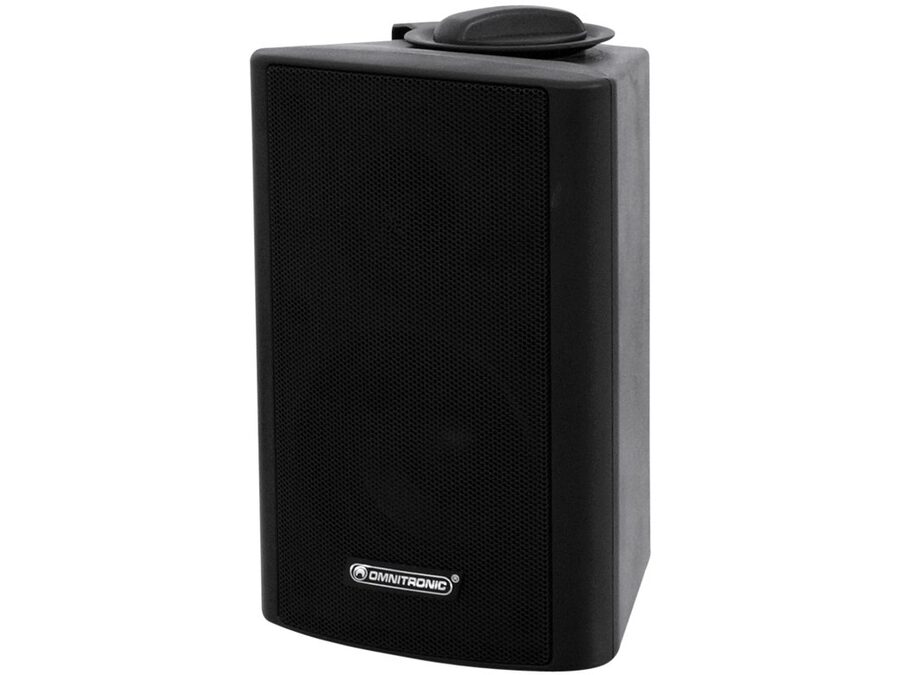 PA Væghøjttaler WP-3S, 100V system, 3" 15W, Sort
