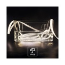 15m Vandtæt LED Pool Strip med 120 LED pr. meter, 7,5W/m, 24V, IP68, RA80, 750lm/m - Ideel til poolbelysning