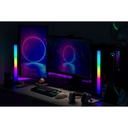 RGBIC ambient light bar - 42cm med Bluetooth og 5W effekt, inkl. 2 stk. USB-input, 5V, til stemningsfuld belysning