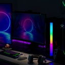 RGBIC ambient light bar - 42cm med Bluetooth og 5W effekt, inkl. 2 stk. USB-input, 5V, til stemningsfuld belysning