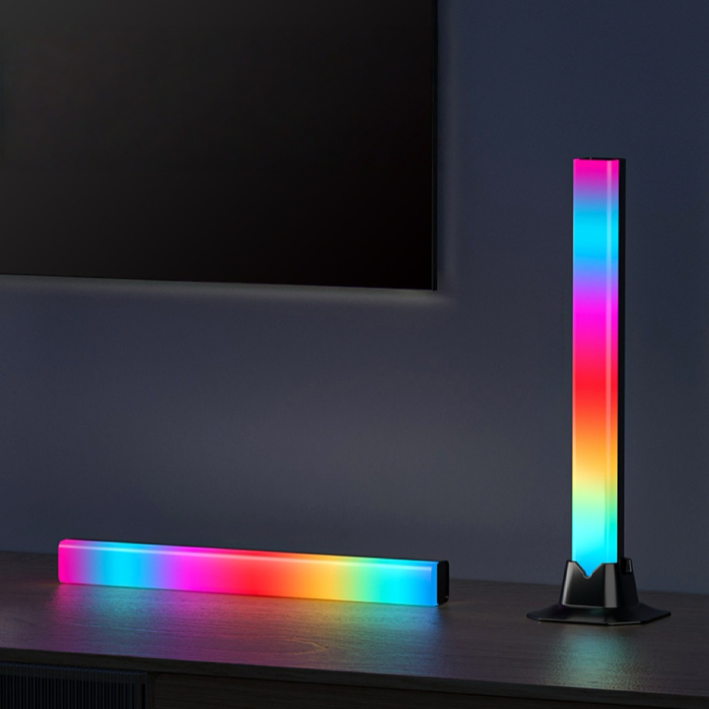 2 stk. RGBIC ambient light bar - 32cm, Bluetooth, 5W effekt, 5V USB-indgang