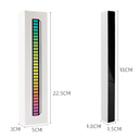 RGBIC musiksynkroniseringsbordlampe - 18cm, indbygget batteri, Bluetooth, 3W effekt, 5V USB input