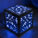Infinity Cube 10x10 RGBIC - 3D lys effekt med fjernbetjening og USB tilslutning.