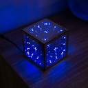 Infinity Cube 15x15 RGBIC - 3D lys effekt med fjernbetjening og USB-tilslutning - 8W, 5V input, 600lm.