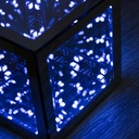 Infinity Cube 15x15 RGBIC - 3D lys effekt med fjernbetjening og USB-tilslutning - 8W, 5V input, 600lm.