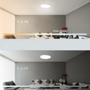 CCT loftlampe med RGBIC backlight - Ø30cm, 39W, Tuya, inkl. fjernbetjening - 230V, 2800lm