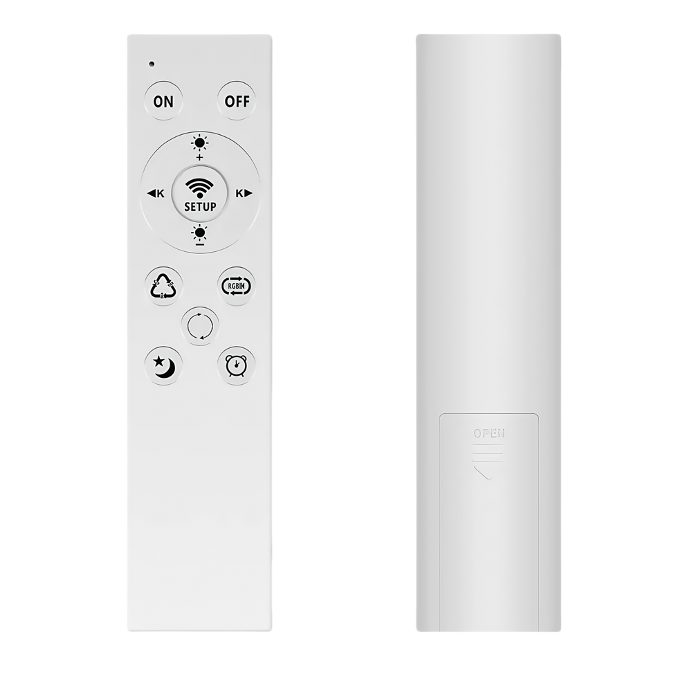 CCT loftlampe med RGBIC backlight - Ø30cm, 39W, Tuya, inkl. fjernbetjening - 230V, 2800lm