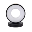 Cirkel RGBIC lampe med Bluetooth og USB-opladning - 18x15cm, 10W, 5V USB tilslutning