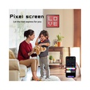 16x16 Pixel Bluetooth LED-display med 5V USB-strømforsyning - Effekt: 10W