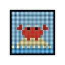 32x32 Pixel Bluetooth LED Display med 10W Effekt og 5V USB Input - Perfekt til brugervenlig visning og tilslutning.