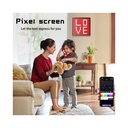 32x32 Pixel Bluetooth LED Display med 10W Effekt og 5V USB Input - Perfekt til brugervenlig visning og tilslutning.