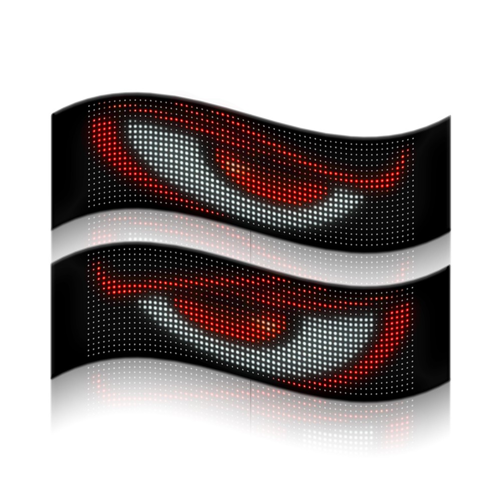Pixel matrix panel 20x64 med Bluetooth og 5V USB-tilslutning