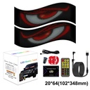 Pixel matrix panel 20x64 med Bluetooth og 5V USB-tilslutning
