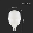 T100 LED Pære 30W E27 Plastik, 6500K - Kraftig lysstyrke på 3210lm og høj farvegengivelse med RA80