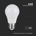 LED Pære E27 10,5W - Plastik, 3000K, 1055lm, RA80, A60 Design
