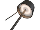 Trådløs LED solar bordlampe, sort (IP44)